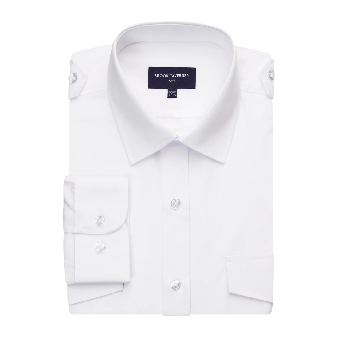 Long Sleeve Classic Men's Pilot Shirt